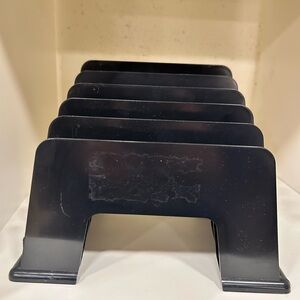 Black File/Vinyl Records Organizer